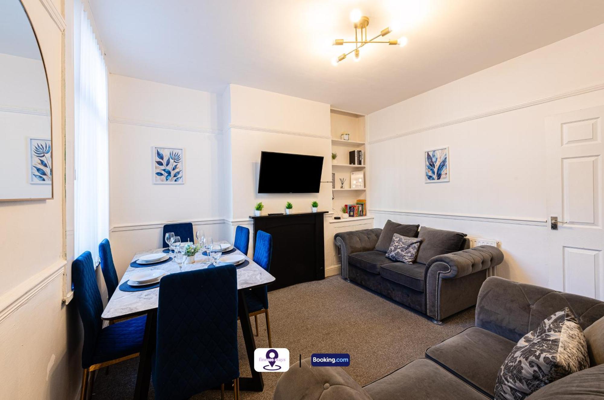 Last-minute Offers L Premium Escape L 4bdr House By Finesse Short Lets & Serviced With Free Wifi *