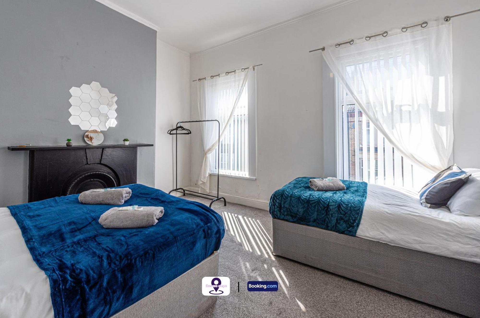 Last-minute Offers L Premium Escape L 4bdr House By Finesse Short Lets & Serviced With Free Wifi * Liverpool