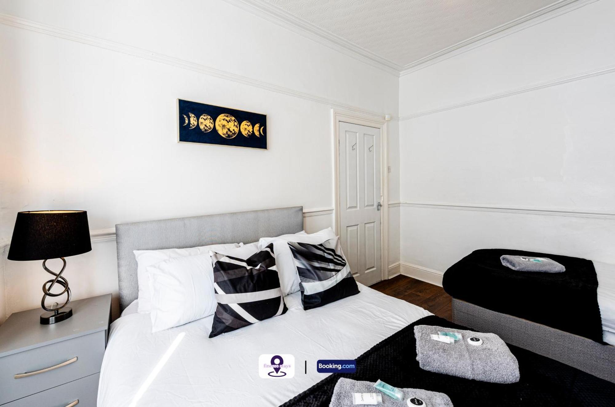 Last-minute Offers L Premium Escape L 4bdr House By Finesse Short Lets & Serviced With Free Wifi * Liverpool