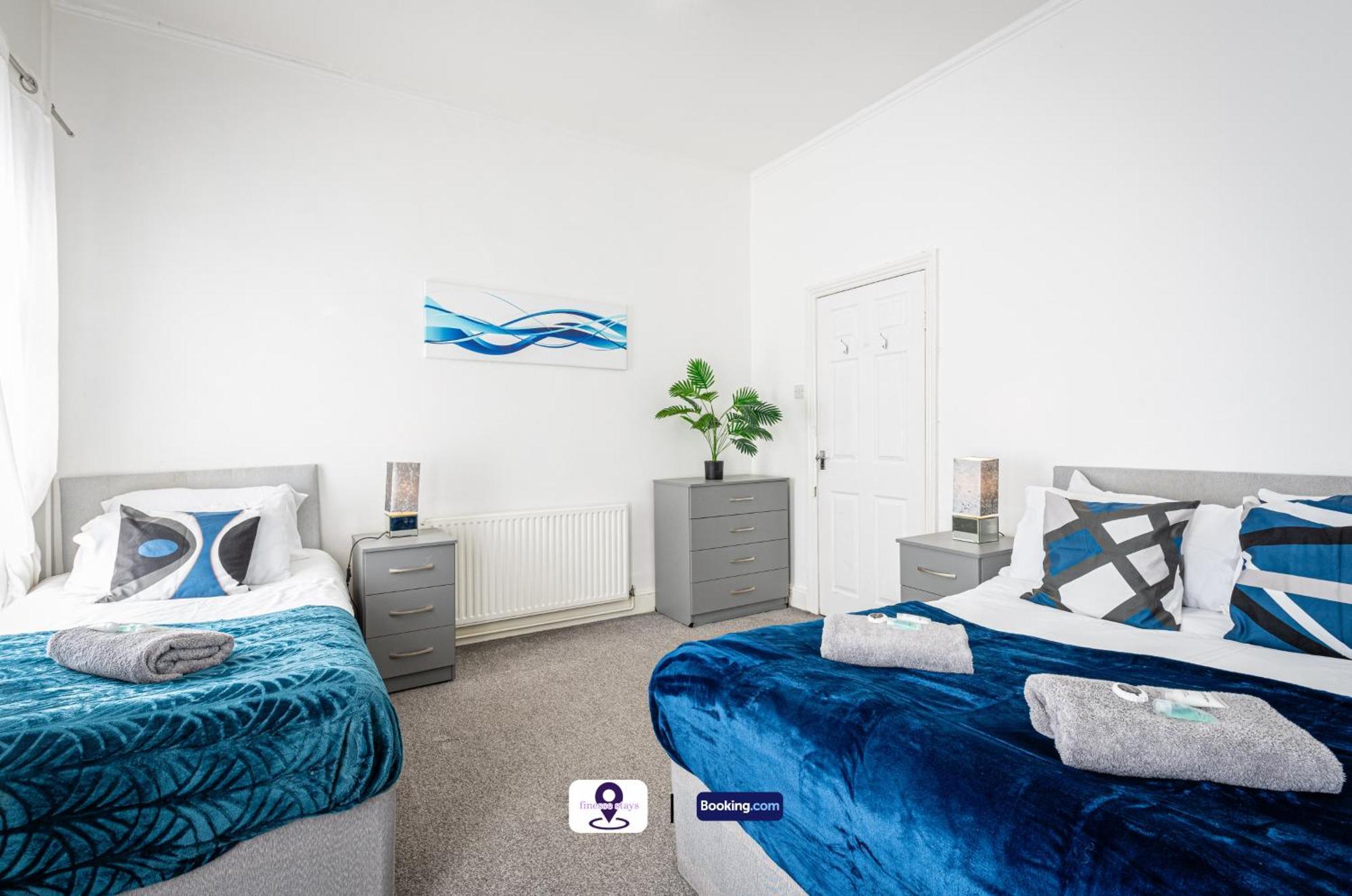 Last-minute Offers L Premium Escape L 4bdr House By Finesse Short Lets & Serviced With Free Wifi * Liverpool